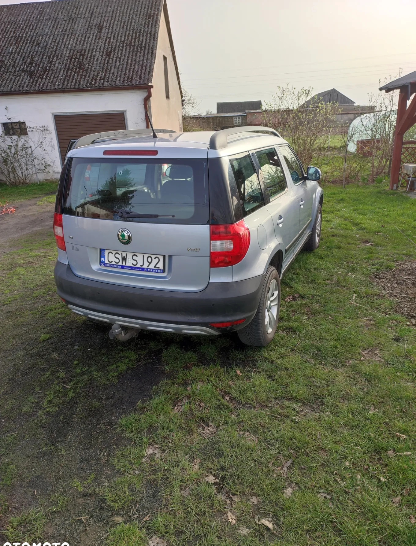 Skoda Yeti cena 23500 przebieg: 297608, rok produkcji 2011 z Grudziądz małe 211